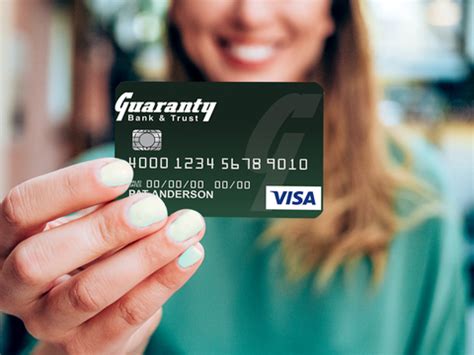 guaranty bank credit card